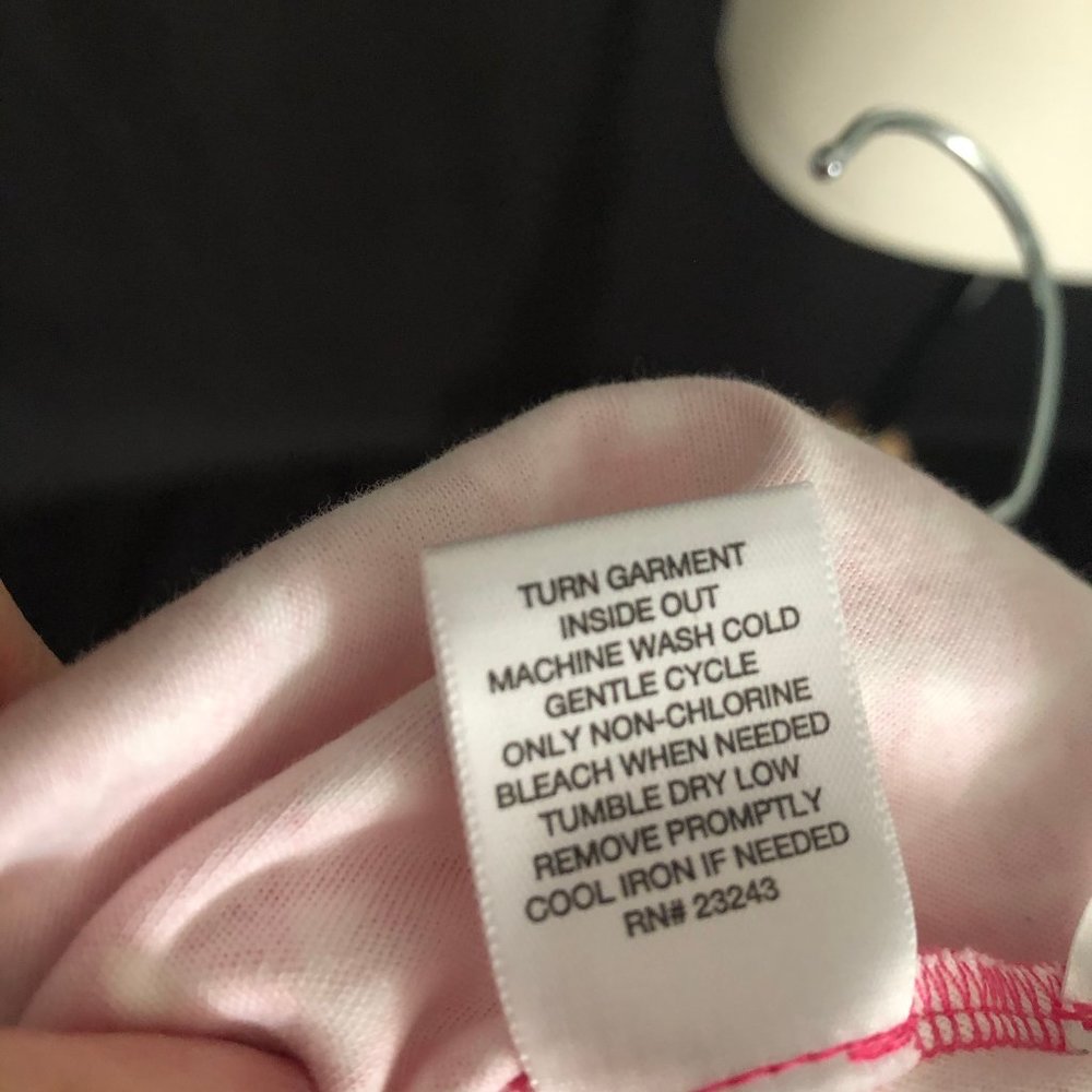 NY&Co. Pink Geometric Knit Dress - Picture 7 of 8